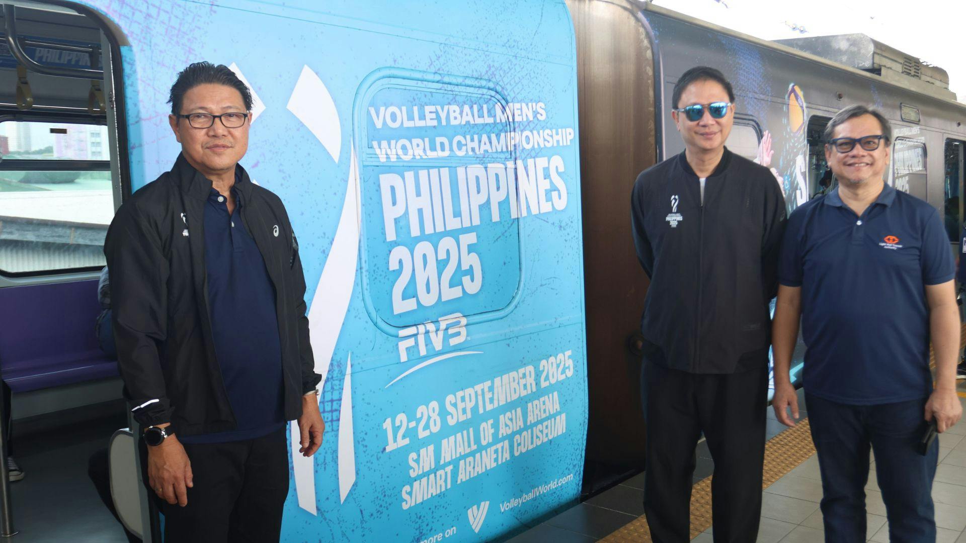 All-in for the ride: LRTA links up with FIVB Men’s World Championship for promotion drive
